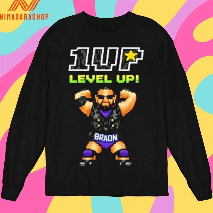 1up Wrestling Level Up Sebastian Braun Shirts