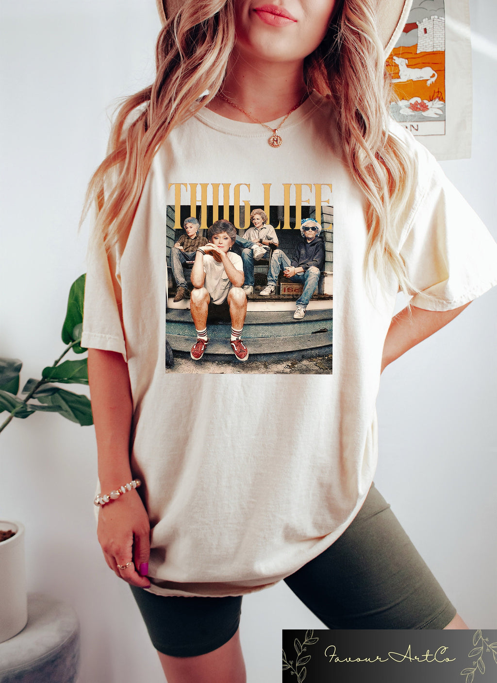 Golden Thug Life Comfor Golden Fan Golden Lover 80s Tv Sitcom (3)