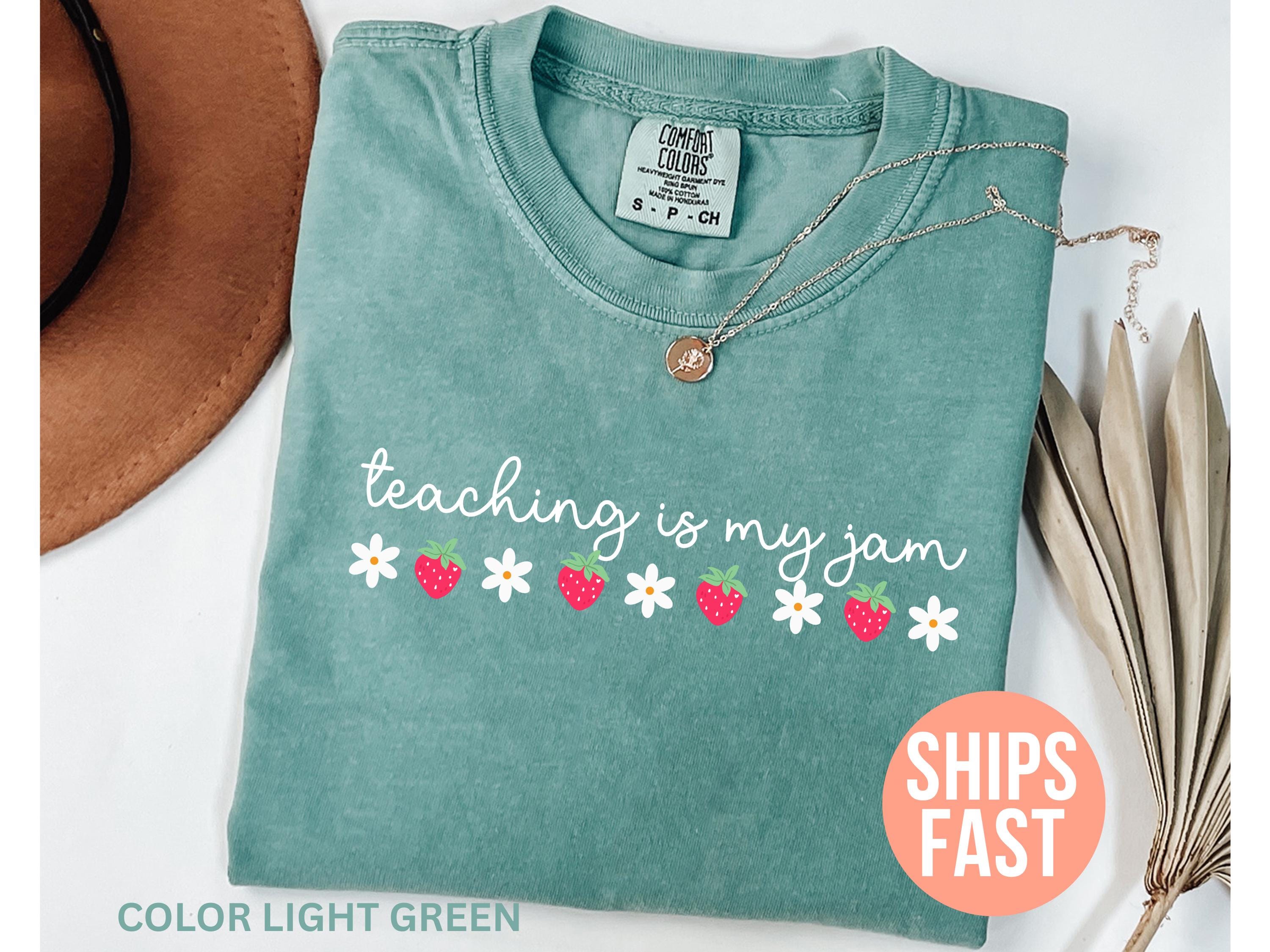 Comfort Colors Teaching Jam Teacher Back School Teacher Team Teacher Appreciation First Grade Teacher (3)