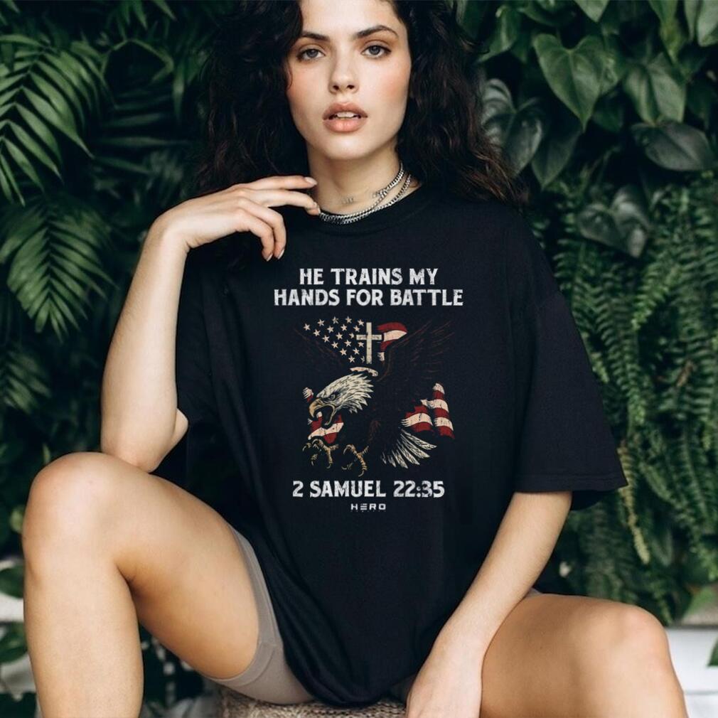 2 Samuel Christian Battle Eagle T Shirt Patriotic Scripture