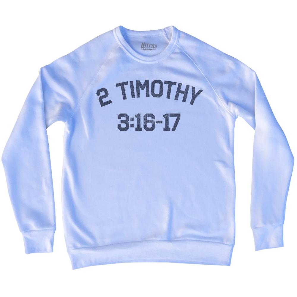 2 Timothy 3 16-17 Adult Tri-Blend Sweatshirt Style002