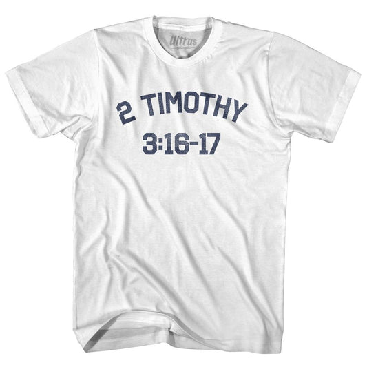 2 Timothy 3 16-17 Adult Cotton T-Shirt Style005