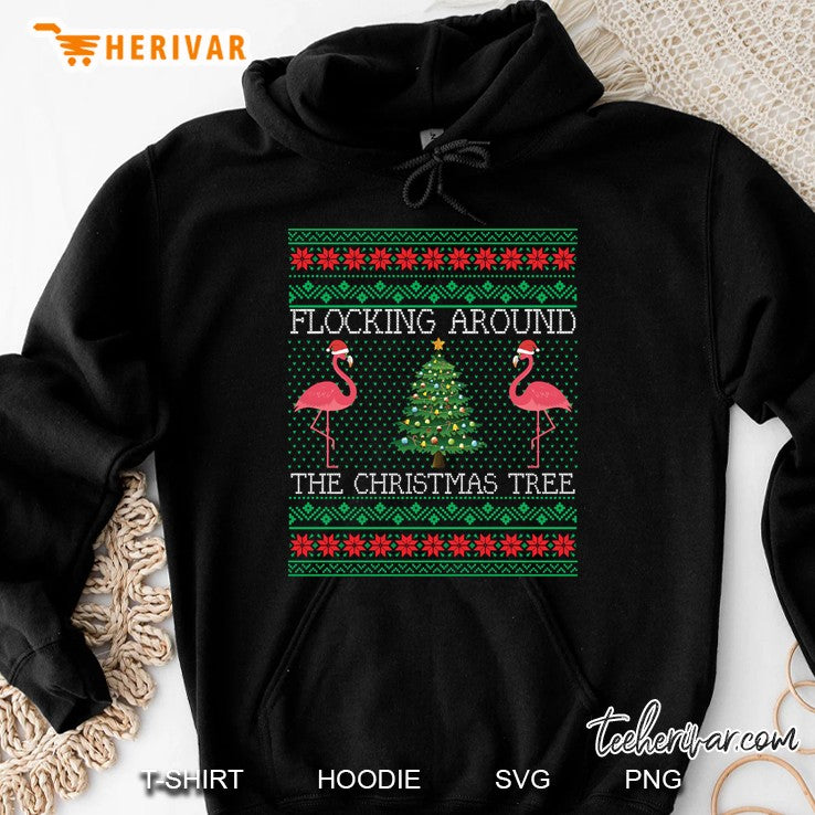 Funny Christmas Flamingo Ugly Christmas Sweater
