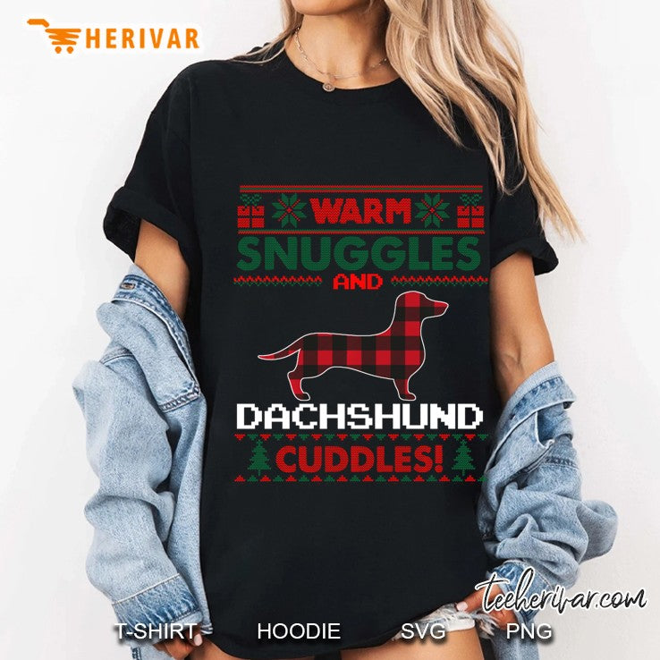 Dachshund Dog Christmas Pajama Shirt Ugly Christmas Sweater