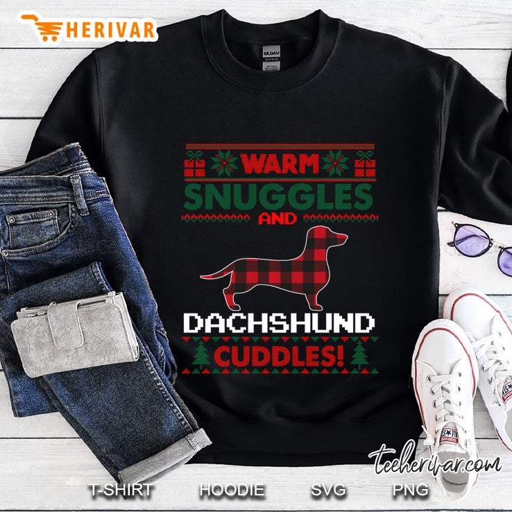 Dachshund Dog Christmas Pajama Shirt Ugly Christmas Sweater