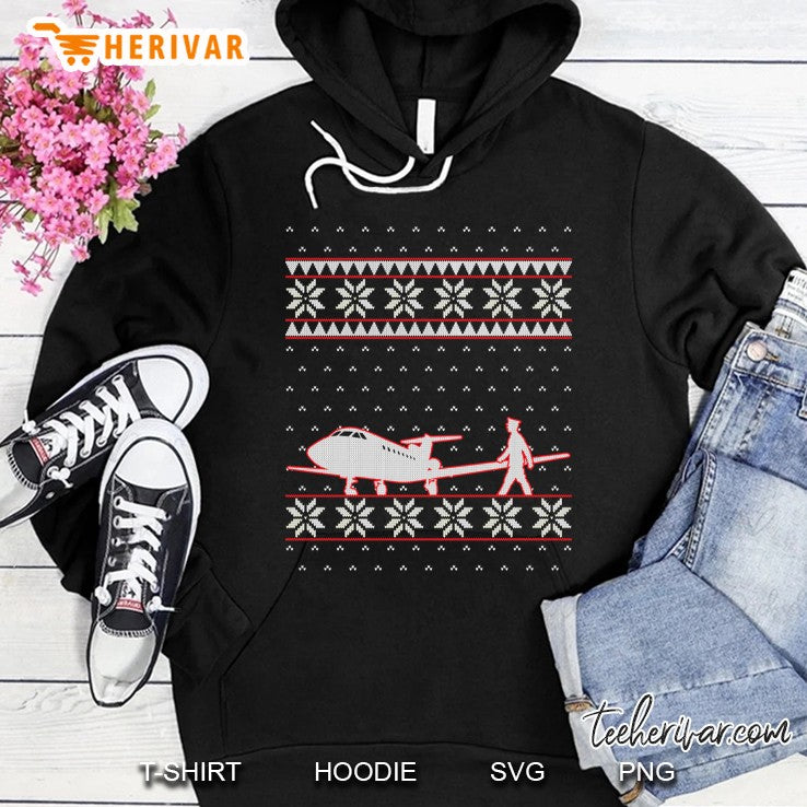 Aviation Pilots Ugly Christmas Sweater; Flight Operator