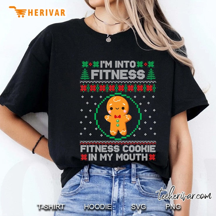 I’m Into Fitness Cookie Gingerbread Ugly Sweater Christmas