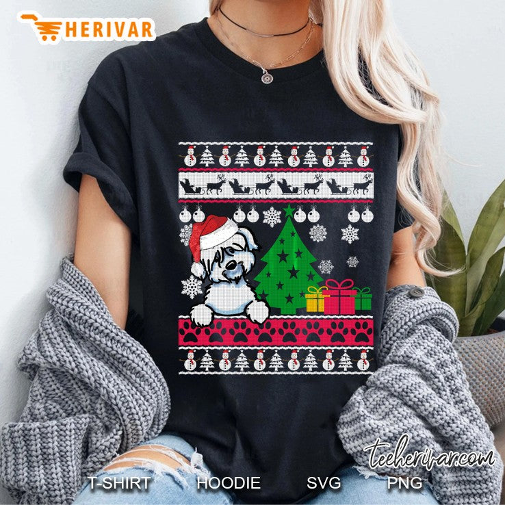Coton De Tulear Ugly Christmas Sweater Xmas Dog Gif