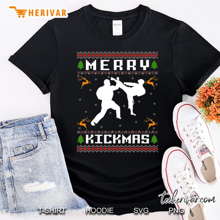 Karate Ugly Christmas Sweaters