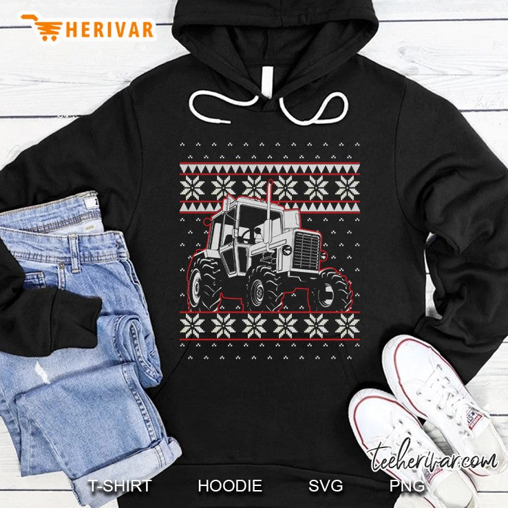 Tractor Driver Ugly Christmas Sweater; Farming Xmas