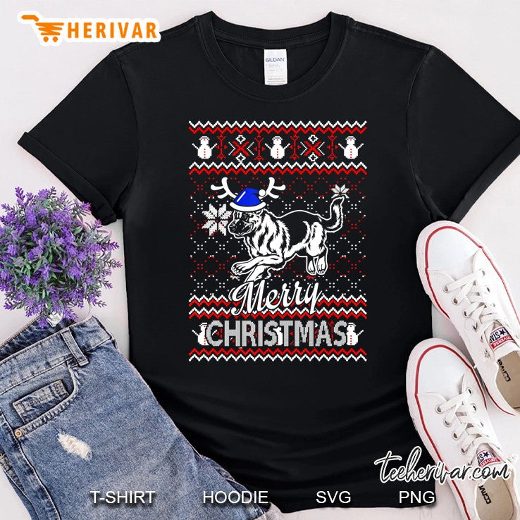 K9 Police Dog Merry Christmas Ugly Sweater
