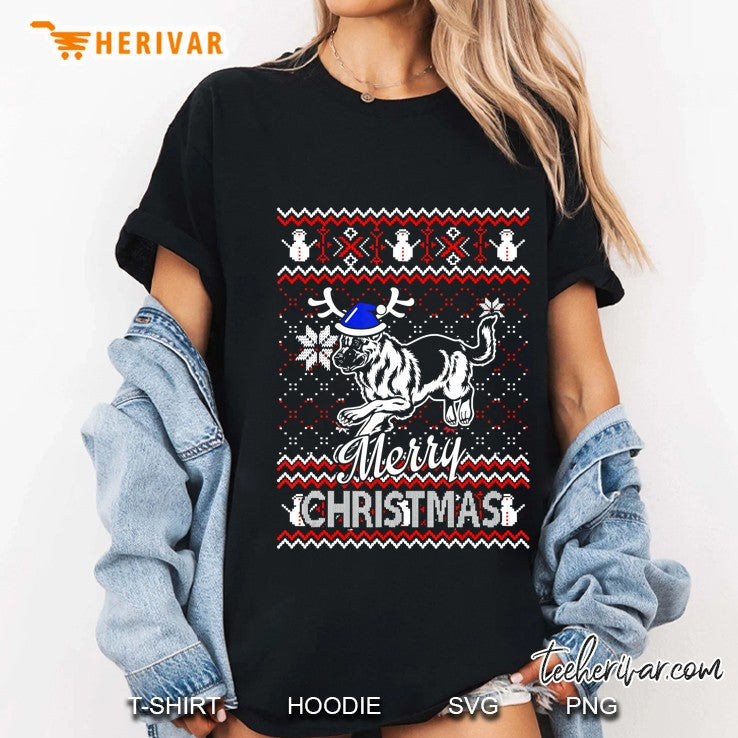K9 Police Dog Merry Christmas Ugly Sweater