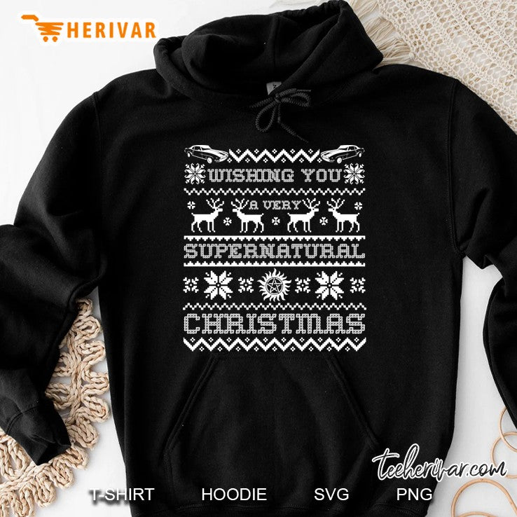 Supernatural Holiday Ugly Sweater