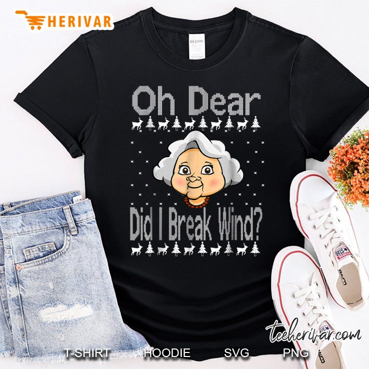 Did I Break Wind Funny Ugly Sweater Christmas Gift