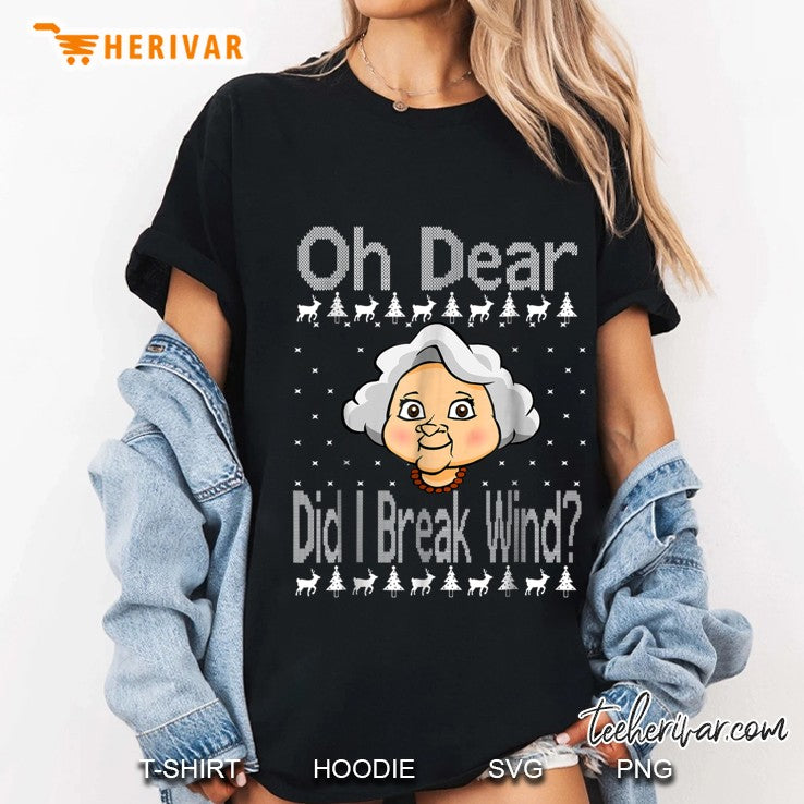 Did I Break Wind Funny Ugly Sweater Christmas Gift
