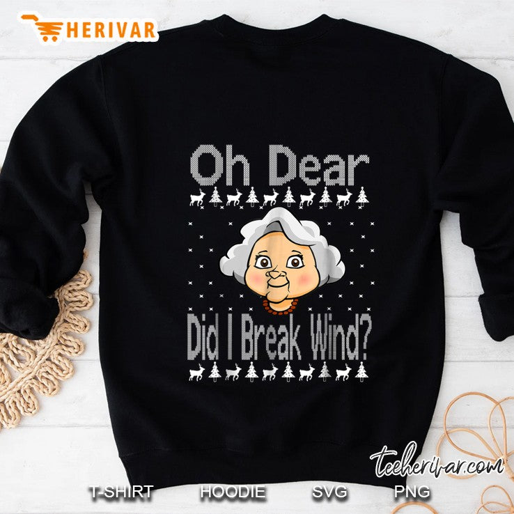 Did I Break Wind Funny Ugly Sweater Christmas Gift