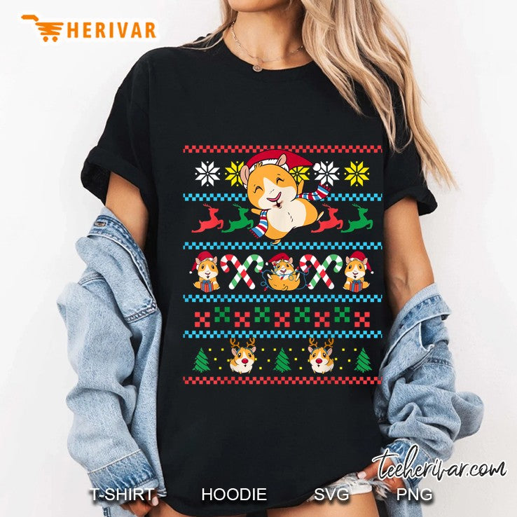 Guinea Pig Ugly Christmas Sweater Meme Funny Cute