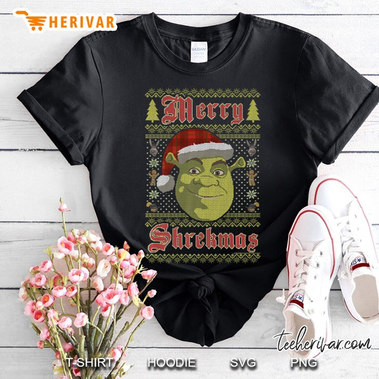 Shrek Merry Shrekmas Ugly Sweater Style Christmas Premium