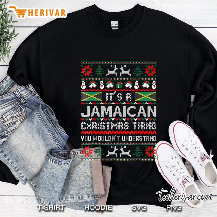 It’s Jamaican Christmas Thing Ugly Sweater