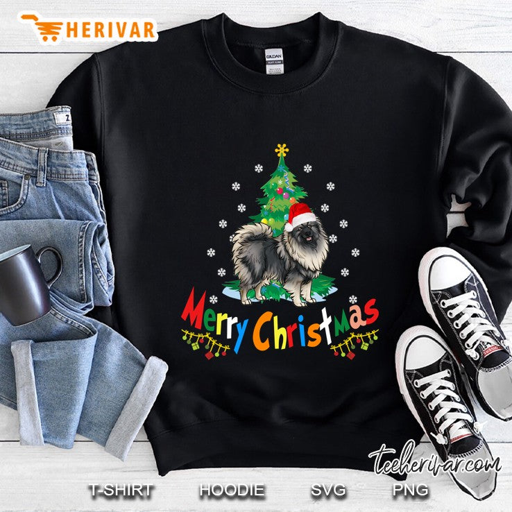 Keeshond Ugly Christmas Sweater