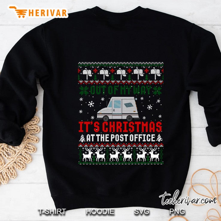 Post Office Funny Christmas Gift Ugly Sweater