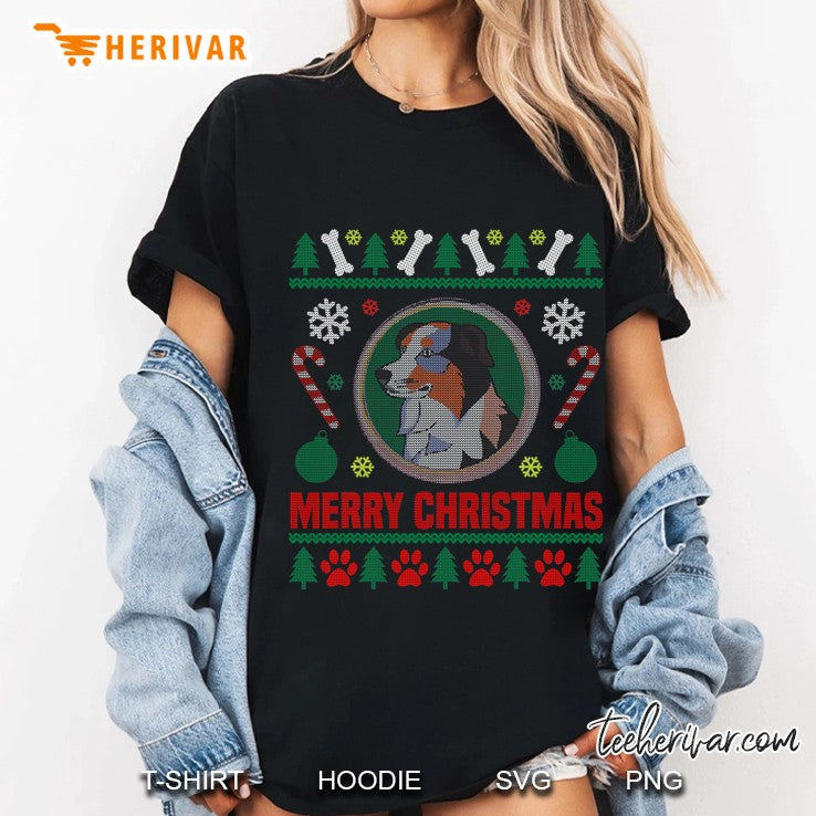 Australian Shepherd Dog Breed Ugly Christmas Sweater