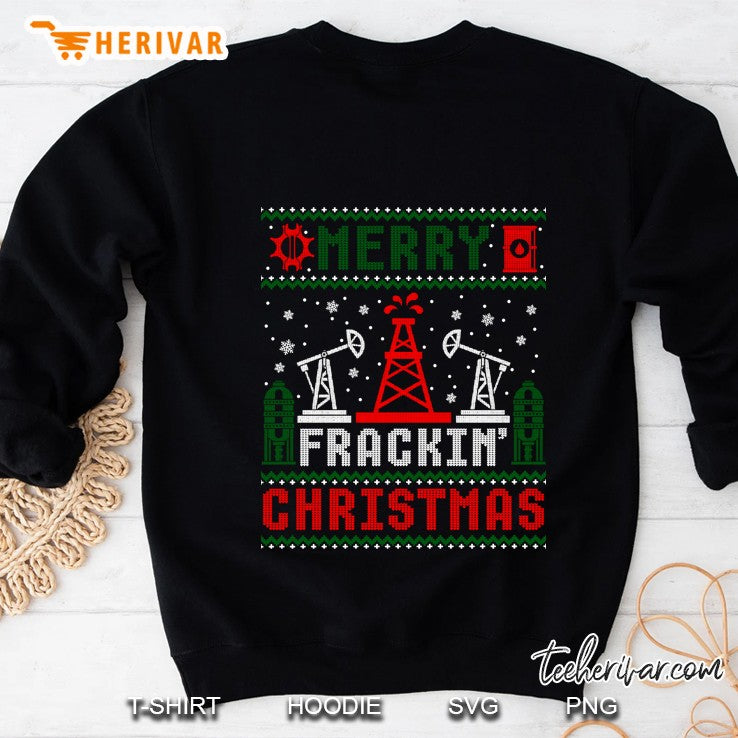 Oilfield Merry Fracking Christmas Ugly Sweater