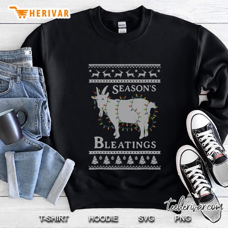 Goat Ugly Christmas Sweater , Xmas Animal