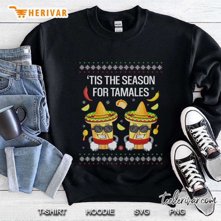 Tamales Ugly Christmas Sweaters Mexican Gifts For Men Women
