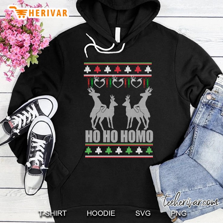 Humping Reindeer Ugly Christmas Sweater Xmas Ho