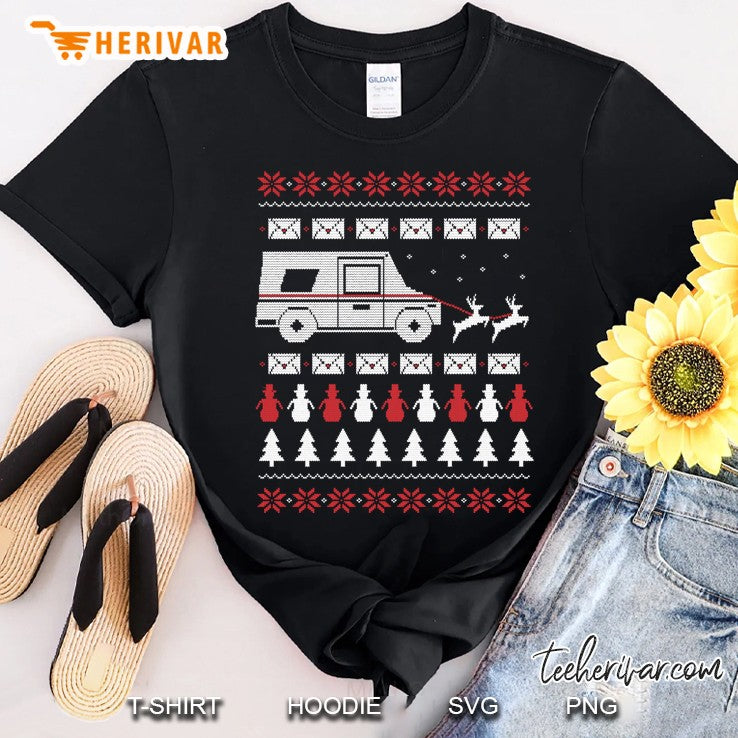 Postal Worker Ugly Christmas Sweater Xmas