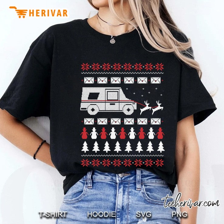 Postal Worker Ugly Christmas Sweater Xmas