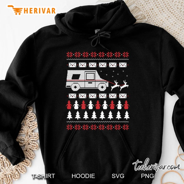 Postal Worker Ugly Christmas Sweater Xmas