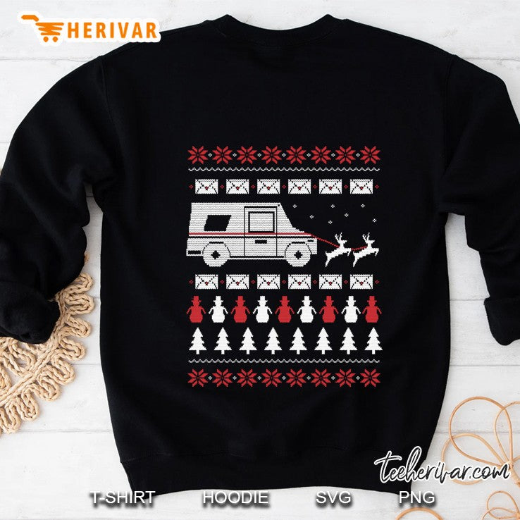 Postal Worker Ugly Christmas Sweater Xmas