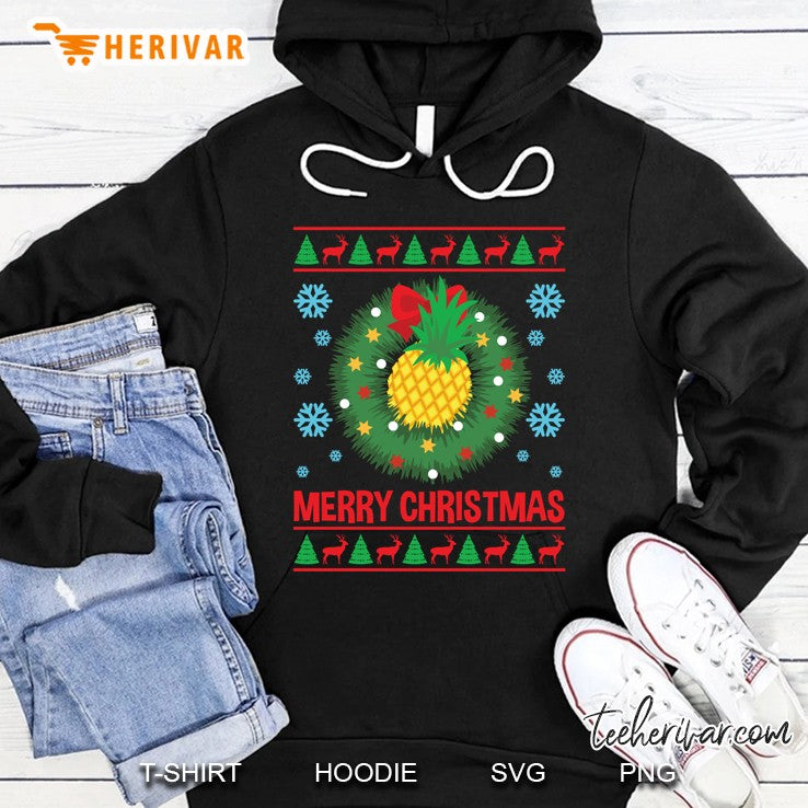 Funny Pineapple Ugly Christmas Sweater