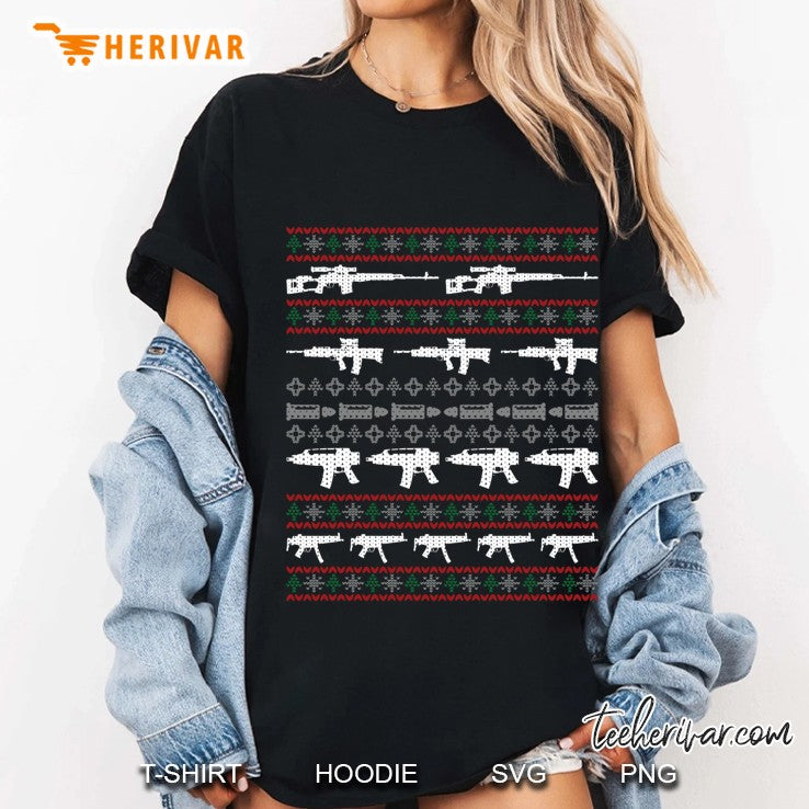 Gun Rights 2Nd Amendment Pistol Guns Ugly Christmas Sweater