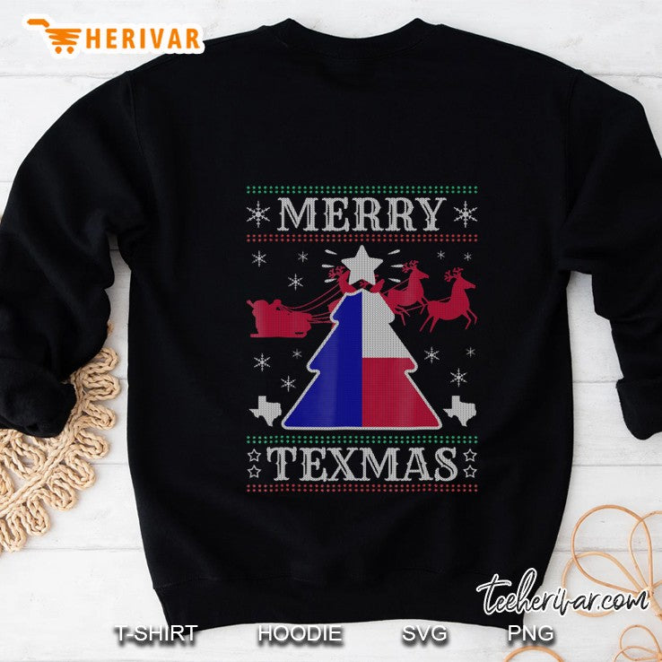 Merry Texmas Ugly Sweater Texas Christmas