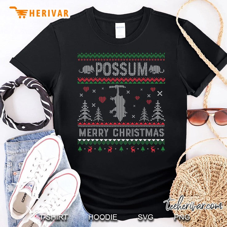 Possum Funny Ugly Christmas Sweater Style