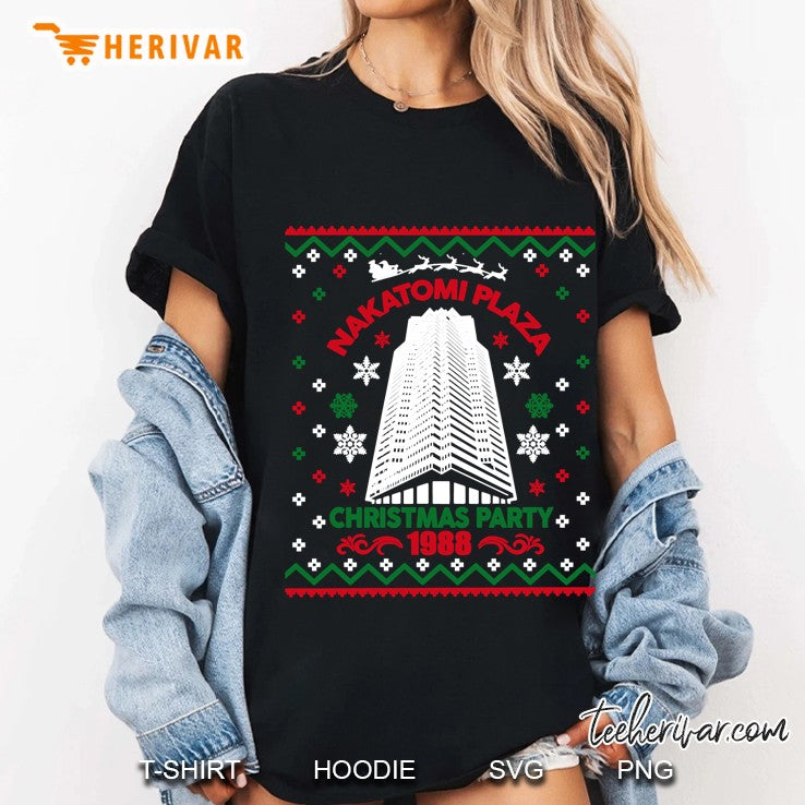 Nakatomi Plaza 1988 Christmas Party Ugly Christmas Sweater