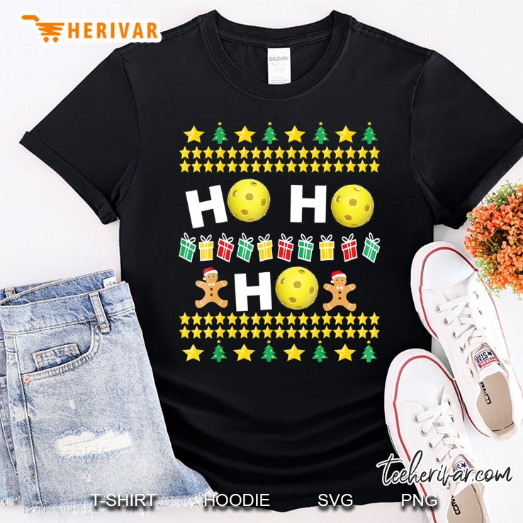 Pickleball Ugly Christmas Sweater Funny Holiday