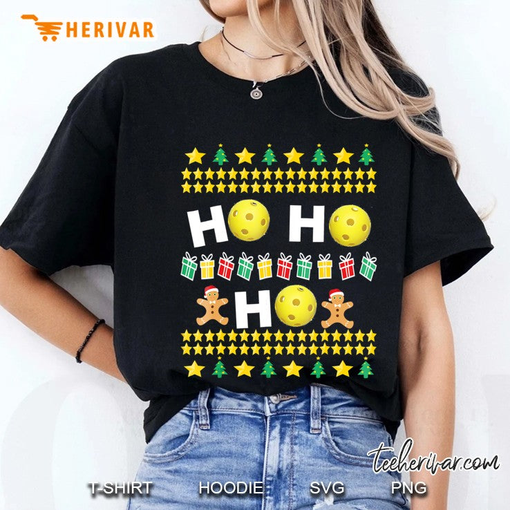 Pickleball Ugly Christmas Sweater Funny Holiday