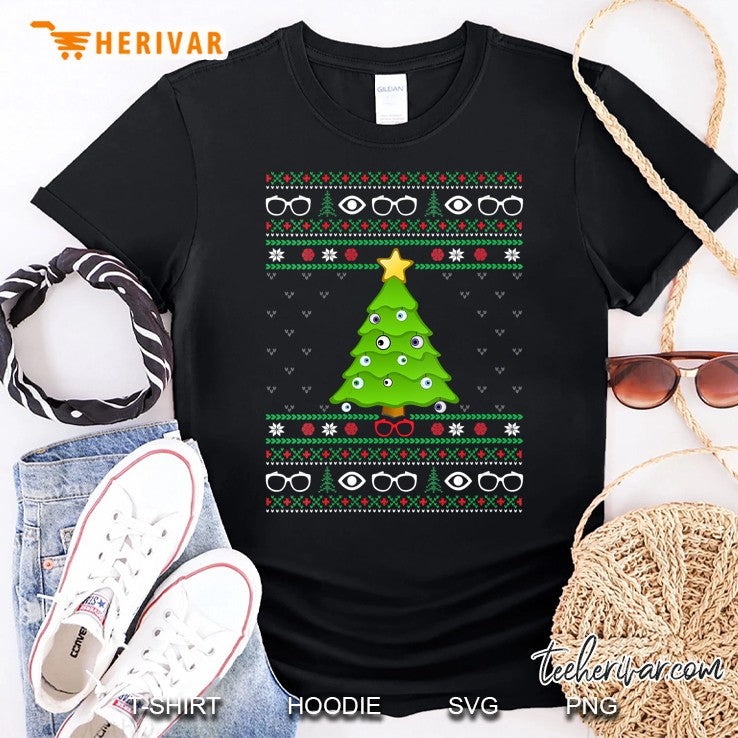 Womens Optometry Christmas Ugly Sweater Design Oh Optometree