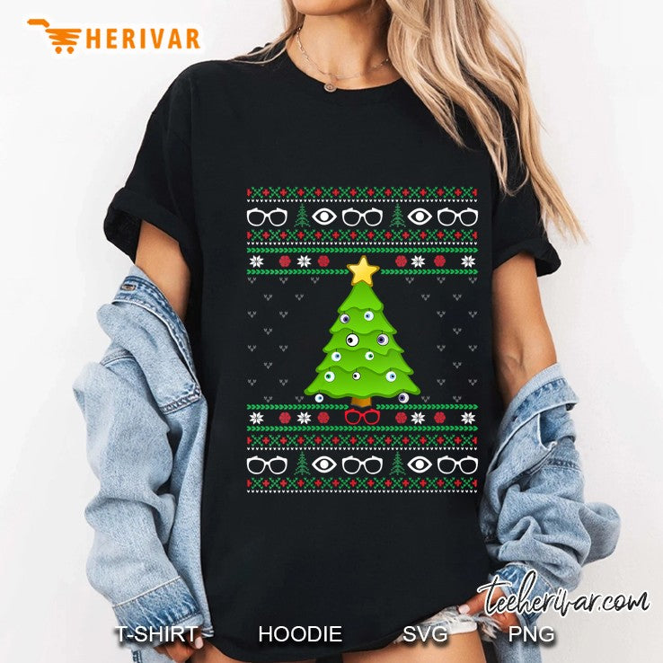 Womens Optometry Christmas Ugly Sweater Design Oh Optometree