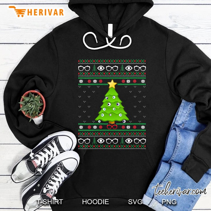 Womens Optometry Christmas Ugly Sweater Design Oh Optometree
