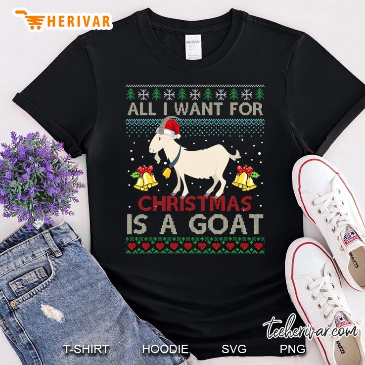 Christmas – I Want For Christmas A Goat Ugly Sweater