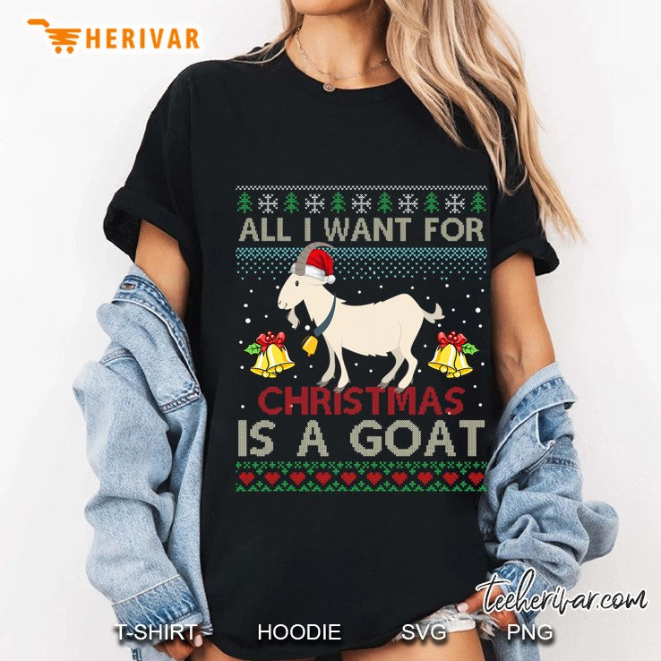 Christmas – I Want For Christmas A Goat Ugly Sweater