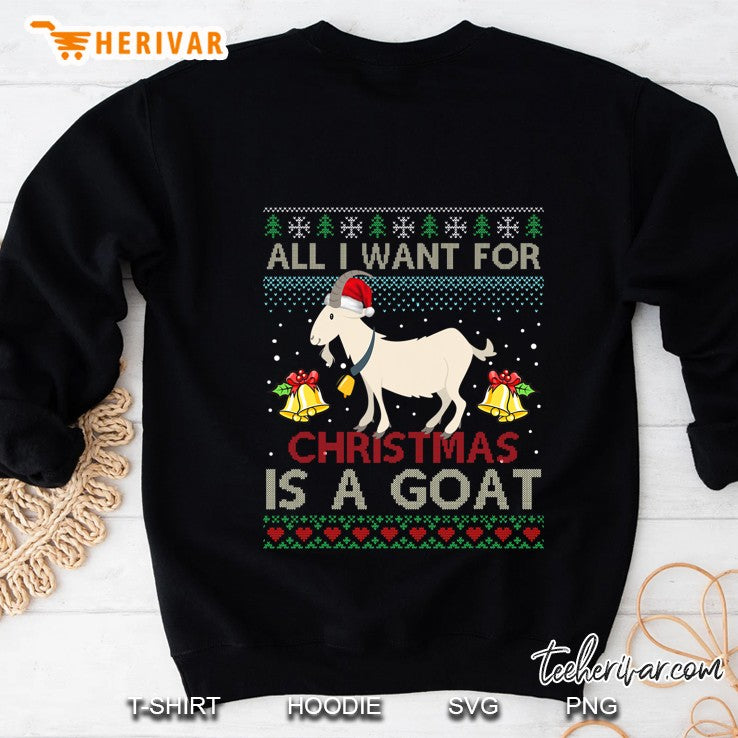 Christmas – I Want For Christmas A Goat Ugly Sweater