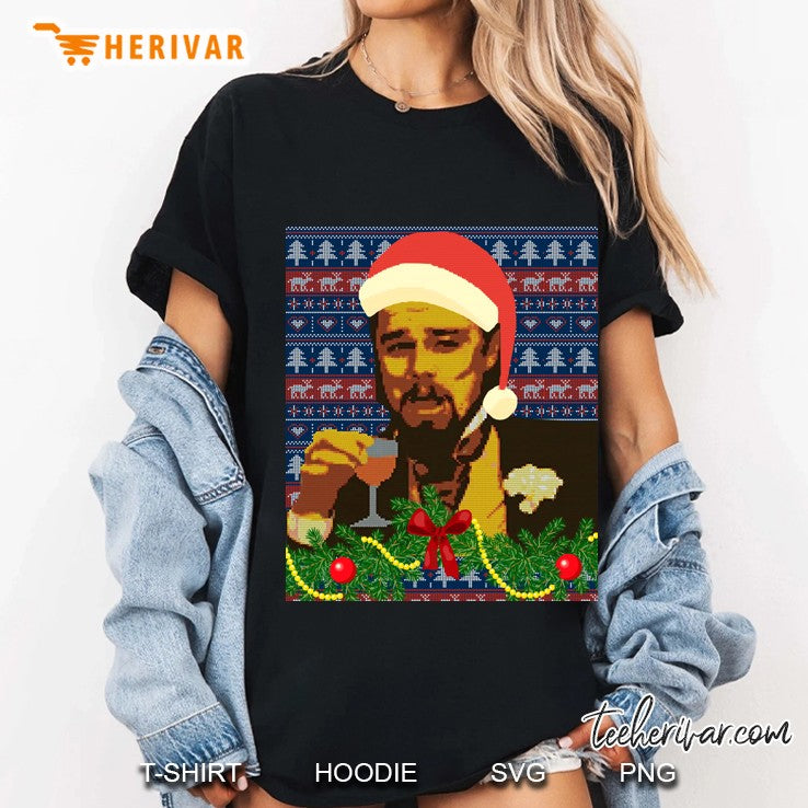 Leo Laughing Dank Meme Ugly Christmas Sweater Design