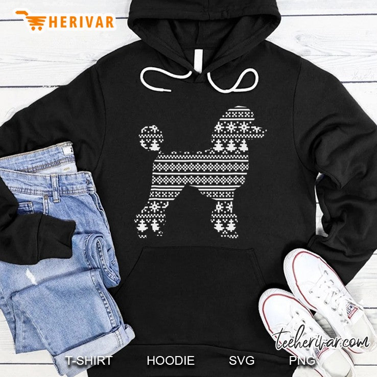 Christmas Ugly Sweater Dogs Poodle