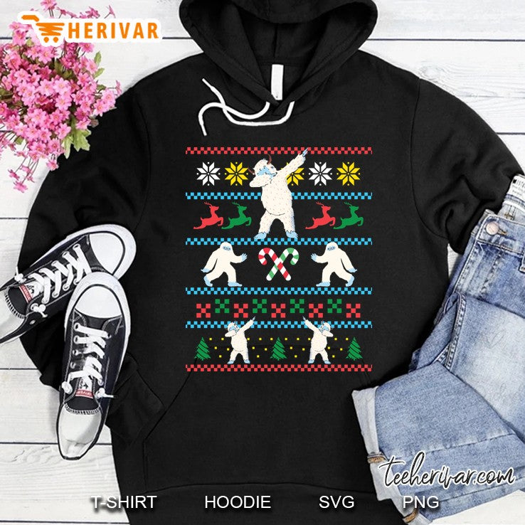 Bigfoot Yeti Winter Meme Ugly Christmas Sweater